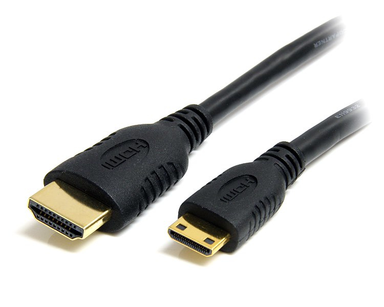Image of StarTech.com 1m Mini HDMI to HDMI Cable with Ethernet - 4K 30Hz...