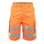 BEESWIFT ORANGE Hi Visibility SHORTS 34