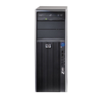 HP Z400 Intel® Xeon® 3000 Sequence W3565 4 GB DDR3-SDRAM 2 TB Windows 7 Professional Minitower Workstation Black