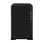 Synology NVR1218 network video recorder Black