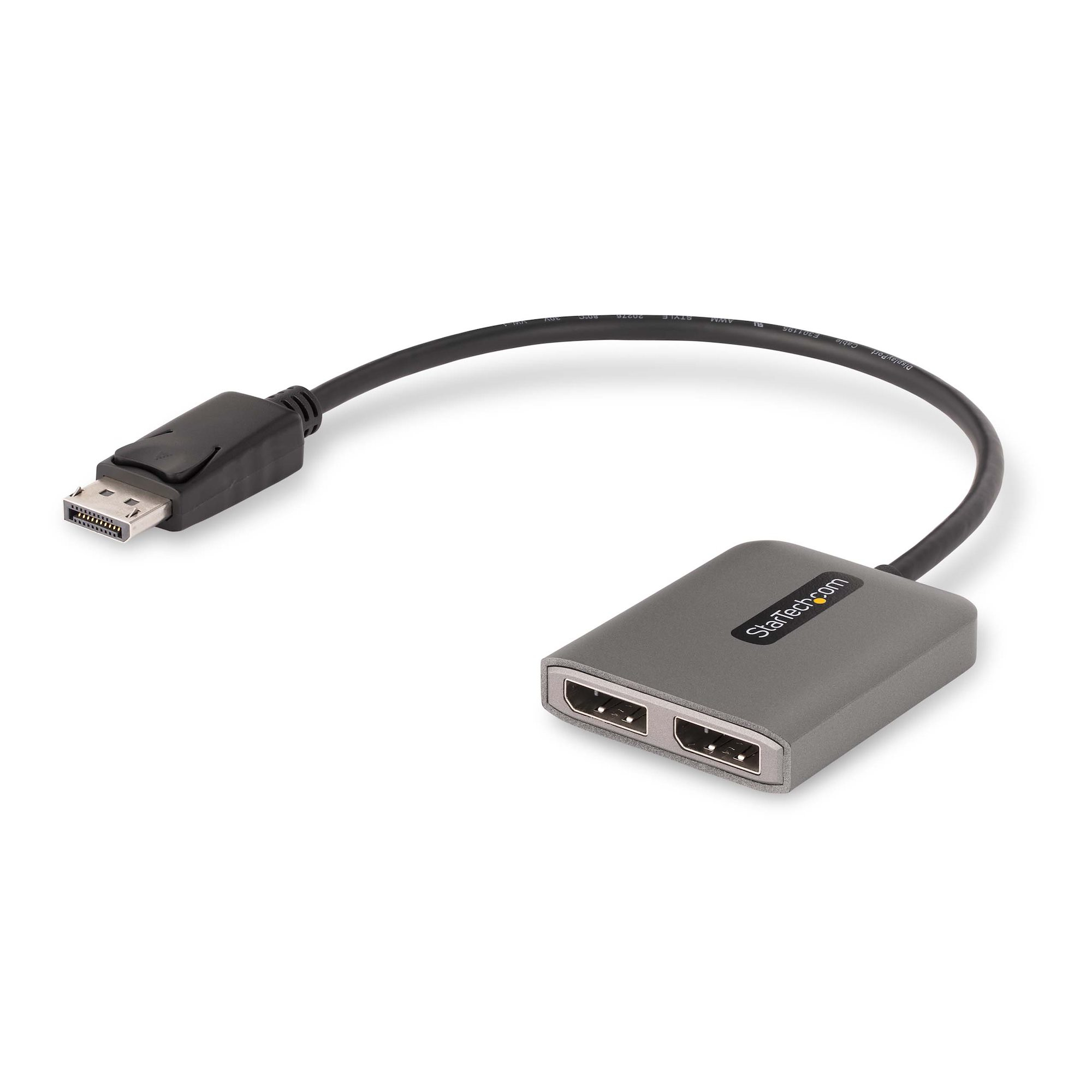 Image of StarTech.com 2-Port DisplayPort MST Hub, Dual 4K 60Hz, DP to 2x...