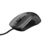 Trust Carve Bekabelde Optische Muis - muis – bedrade USB‑muis – zwart