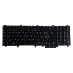 Origin Storage N/B KBD Lat 7370 Swiss Layout 83 Keys Backlit Single Point