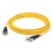 Titan 9-DX-ST-ST-2-YW fibre optic cable 2 m OS2 Yellow