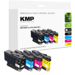 KMP 1551,4005 inktcartridge 4 stuk(s) Compatibel High (L) Yield Zwart, Cyaan, Magenta, Geel