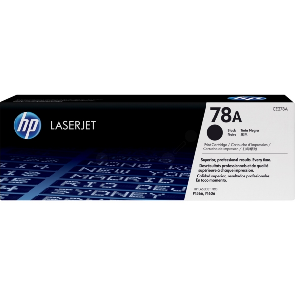 10 Pack CE278A 78A Black Toner Cartridge For HP LaserJet P1600 P1606DN M1536DNF