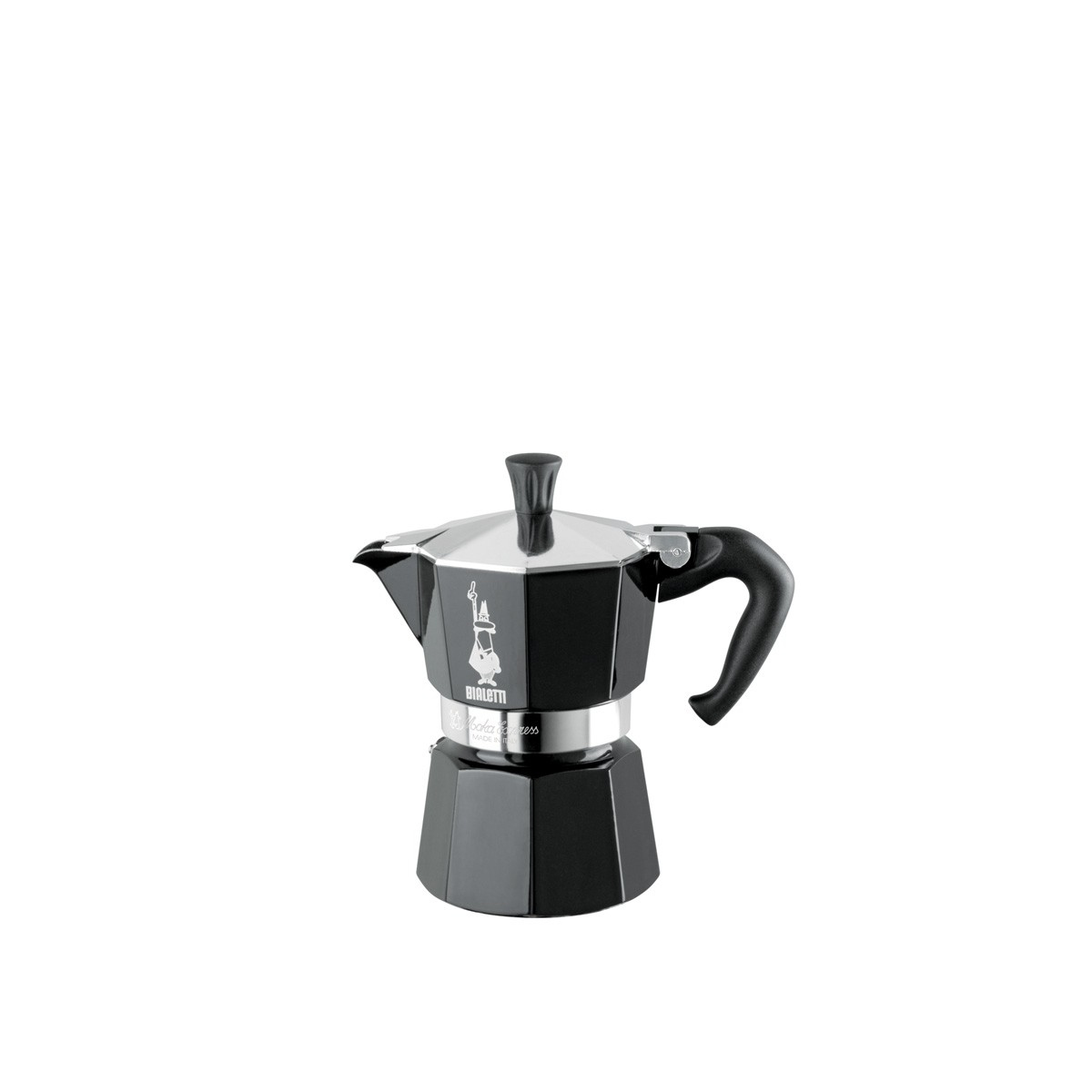 Image of Bialetti Moka Exress - Moka pot - Black - Aluminum - 3 cups - 1 pc(s)