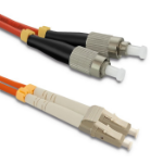 Qoltec 54056 InfiniBand/fibre optic cable 2 m LC FC Orange