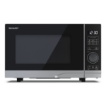Sharp YCPS204AES microwave Black, Silver Solo microwave Countertop 20 L 700 W