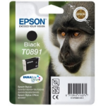 Epson Monkey Singlepack Black T0891 DURABrite Ultra Ink