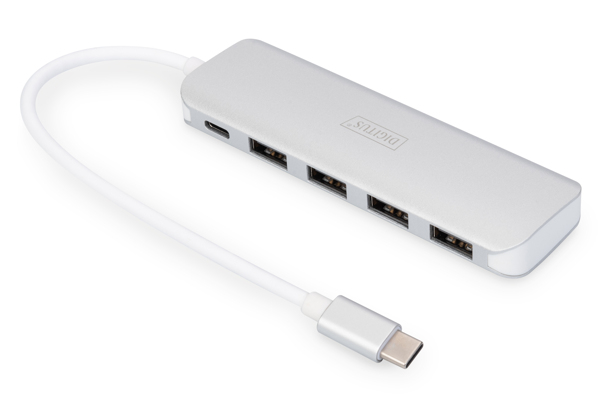 Image of Digitus USB Type-C 4 port hub (USB 3.0) + PD