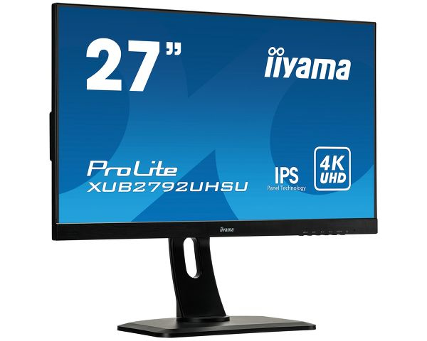 Image of iiyama ProLite XUB2792UHSU-B1 LED display 68.6 cm (27") 3840 x...