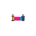 Fargo RBN D1500 YMCKO 500 printer ribbon 500 pages Black, Cyan, Magenta, Yellow