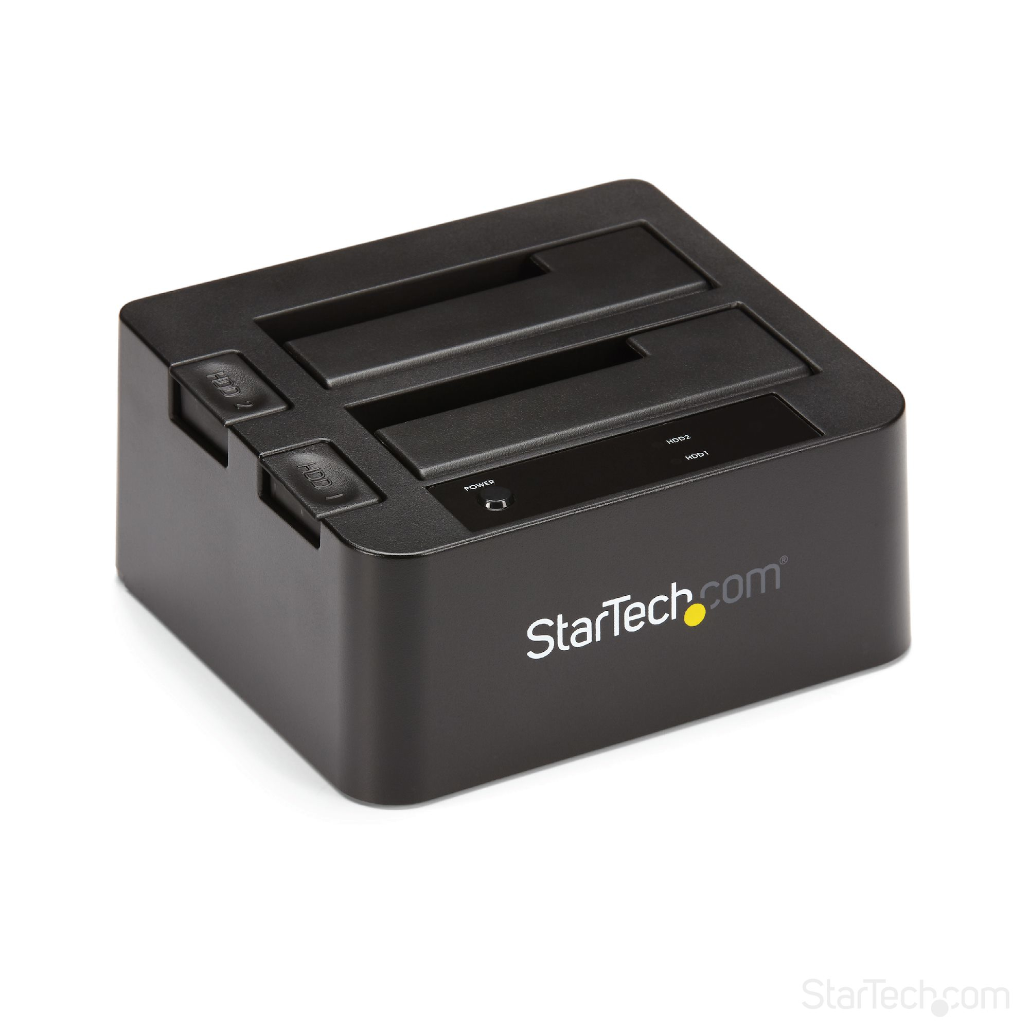 Image of StarTech.com Dual-Bay USB 3.1 to SATA Hard Drive Docking Station,...