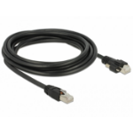 DeLOCK 85669 networking cable Black 3 m Cat6 S/FTP (S-STP)