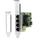 HP Intel I350-T4 - Network adapter - PCIe 2.1 x4 low profile - Gigabit Ethernet x 4 - for Workstation Z2 G4, Z2 G5, Z2 G8, Z2 G9, Z4 G4, Z6 G4, Z8 G4