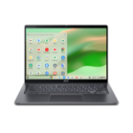 Acer Chromebook CP714-2W-56B2 Intel® Core™ i5 i5-1335U 14" Touchscreen WUXGA 8 GB LPDDR4x-SDRAM 256 GB SSD Wi-Fi 6E (802.11ax) ChromeOS Gray