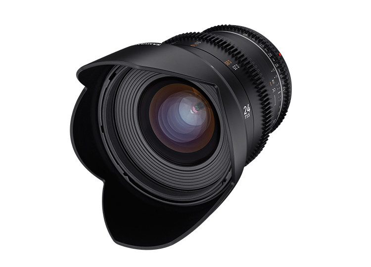 Samyang VDSLR 24mm T1.5 MK2 MILC Cinema lens Black
