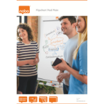 Nobo Flipchart Pad Plain 650X955 50 Sheets