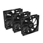 NATEC Oxal 120 Computer case Fan 12 cm Black 3 pc(s)