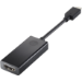 HP 1WC36AA USB graphics adapter Black