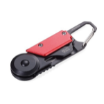 TROIKA KTL26-RD Key carabin Black, Red