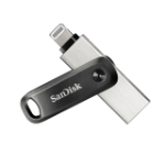SanDisk SDIX60N-256G-AN6NE USB flash drive 256 GB USB Type-A 3.2 Gen 1 (3.1 Gen 1) Black, Stainless steel