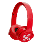 Moki Brites Headphones Wireless Head-band Calls/Music Bluetooth Red