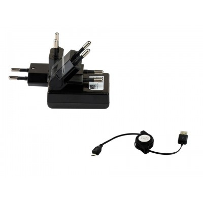 T'nB Charger Pack Universal Black AC. USB Indoor