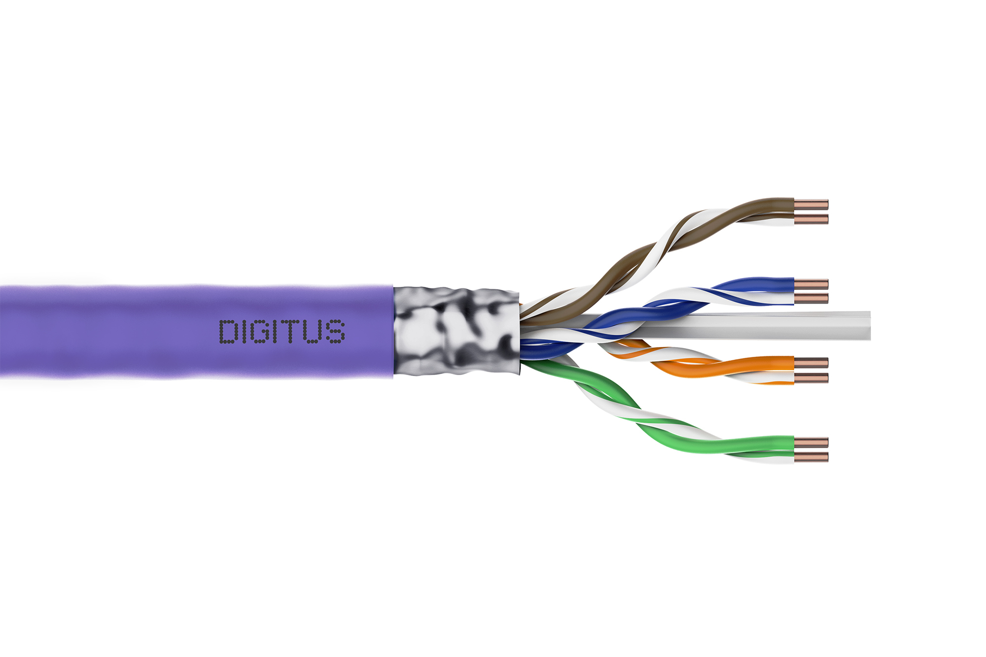 Digitus Cat 6 F/Utp Installation Cable. 100 M. Simplex. Eca