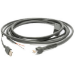 Zebra 4 pin USB Type A USB cable 2.7 m USB A Grey