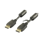 Deltaco DP-1050 DisplayPort cable 5 m Black