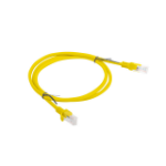 Lanberg PCU6-10CC-0100-Y networking cable Yellow 1 m Cat6 U/UTP (UTP)