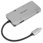 Targus ACA953USZ notebook dock/port replicator USB 3.2 Gen 2 (3.1 Gen 2) Type-C Gray