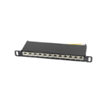 shiverpeaks Slim Patchpanel Cat.6A 12-Port 0.5HE 10 - Patch Panel