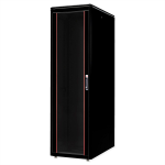 ROLINE 19-inch Network Cabinet Pro 47 U, 600x1000 WxD glass door black