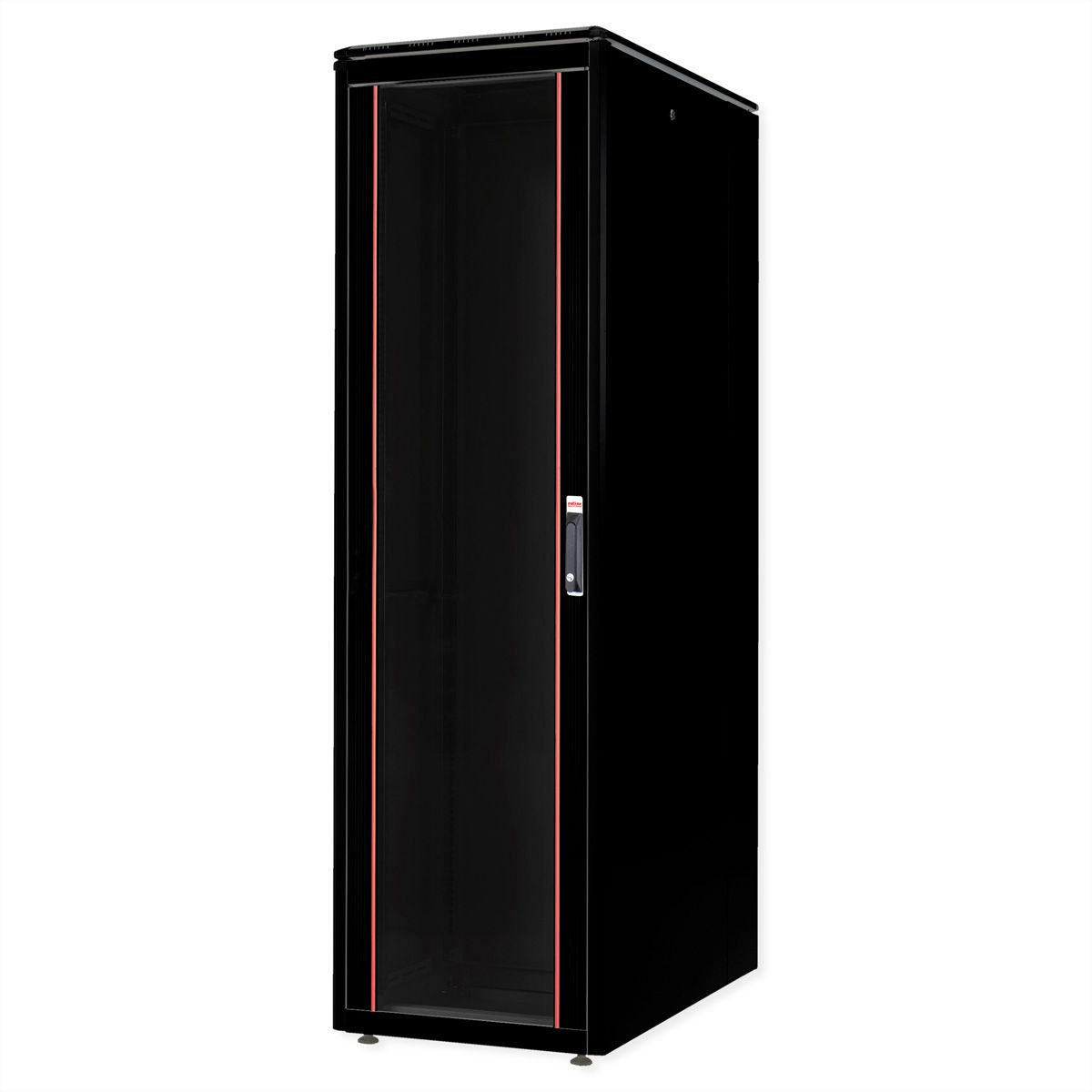 ROLINE 19-inch Network Cabinet Pro 47 U. 600x1000 WxD glass door black