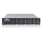 Infortrend ESDS 3012 disk array Rack (2U) Zwart, Grijs