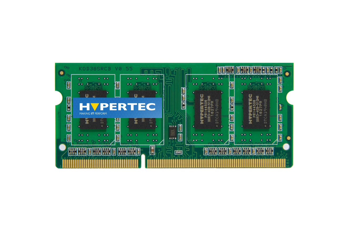 621569-001-HY HYPERTEC A HP equivalent 4 GB Unbuffered Non-ECC DDR3 SDRAM - SO DIMM 204-pin 1333 Mhz Legacy ( PC3-10600 ) from Hypertec