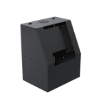 Ergonomic Solutions SpacePole Kiosk SPK110-HP-02 POS-systeemaccessoire Middenmodule Zwart Metaal 100 x 100 mm