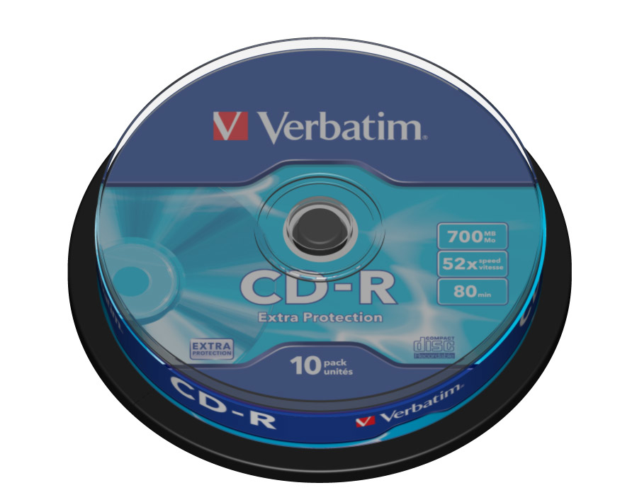 Image of Verbatim CD-R Extra Protection 700 MB 52x 10 pc(s)
