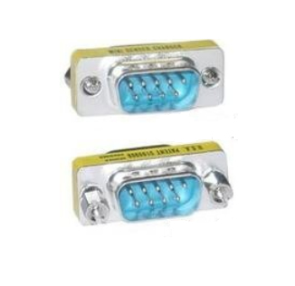 Image of Microconnect MOD99 cable gender changer DB9 Blue
