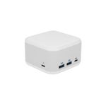 LMP 25186 laptop dock/port replicator Wired USB 3.2 Gen 1 (3.1 Gen 1) Type-C Silver, White