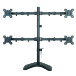 Techly ICA-LCD-2540 monitor mount / stand 68.6 cm (27") Freestanding Black