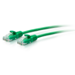C2G C2G30156 networking cable Green 82.7" (2.1 m) Cat6a U/UTP (UTP)