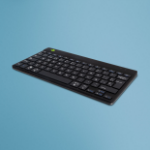 R-Go Tools Ergonomic keyboard R-Go Compact Break, compact keyboard with break software, QWERTY (ES), Bluetooth, black