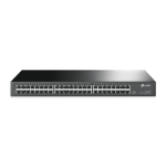 TP-Link TL-SG1048 network switch Unmanaged Gigabit Ethernet (10/100/1000) 1U Black