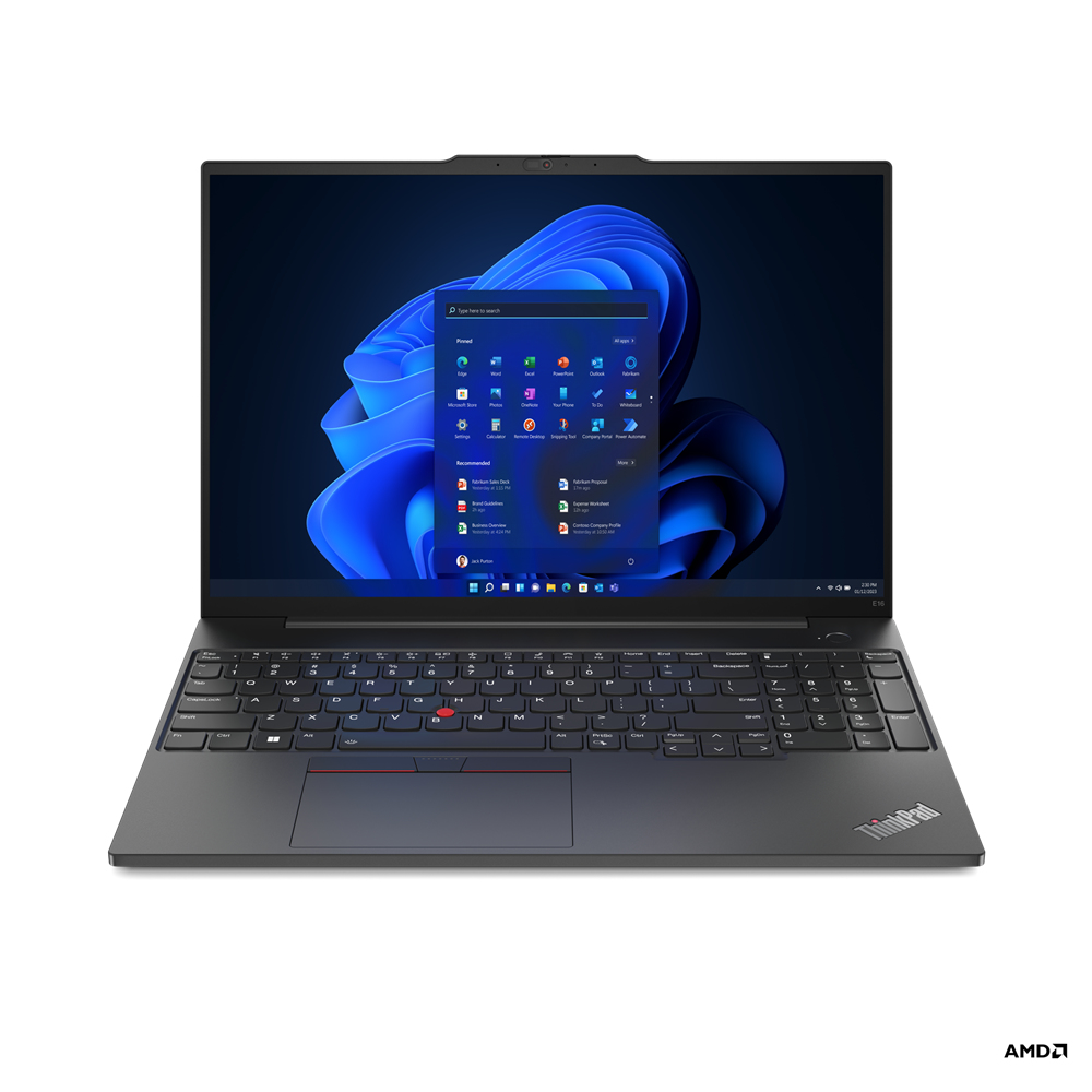 Image of Lenovo ThinkPad E16 Laptop 40.6 cm (16") WUXGA AMD Ryzen 5...