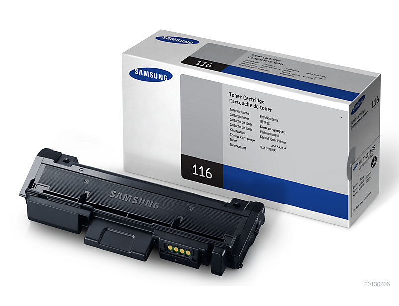 Image of Samsung MLT-D116S/ELS/116 Toner-kit, 1.2K pages ISO/IEC 19752 for...