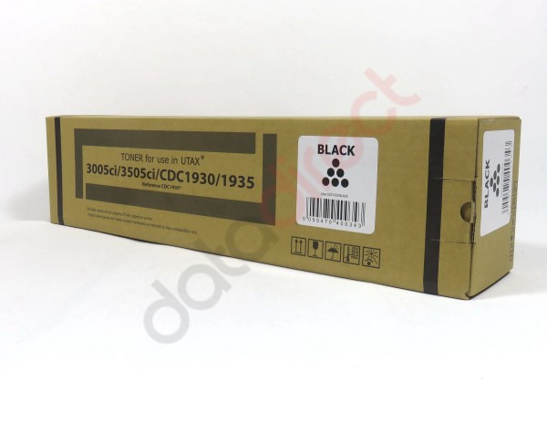 Image of DATA DIRECT Utax CDC1930 1935 3005 Toner Black Compatible 653010010C